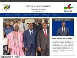 Sites similar to gouv.cf
