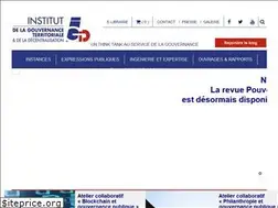 Sites similar to gouvernancepublique.fr