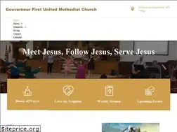 Sites similar to gouverneurumc.org