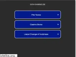 Sites similar to gov-gaming.de