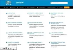 Sites similar to gov.bw