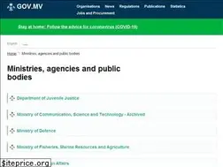 Sites similar to gov.mv
