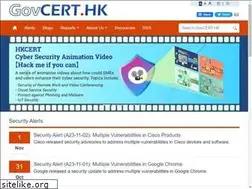 Sites similar to govcert.gov.hk