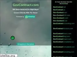 Sites similar to govcontract.com
