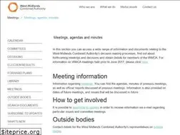 Sites similar to governance.wmca.org.uk