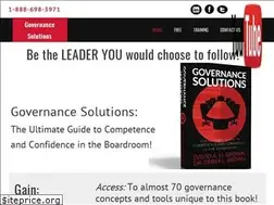 Sites similar to governancesolutionsbook.com