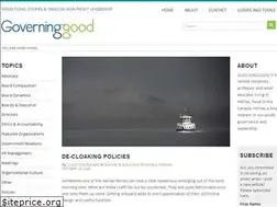 Sites similar to governinggood.ca
