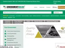 Sites similar to government.co.za