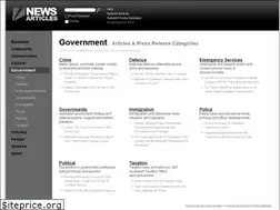 Sites similar to government.newsarticles.net.au