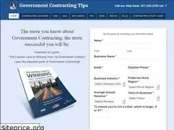 Sites similar to governmentcontractingtips.com