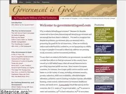 Sites similar to governmentisgood.com