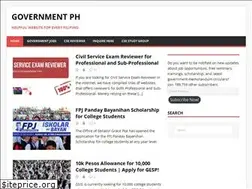Sites similar to governmentph.com
