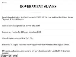 Sites similar to governmentslaves.news