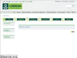 Sites similar to governodecondeuba.ba.gov.br