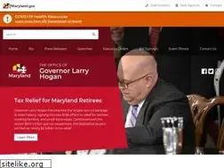 Sites similar to governor.maryland.gov