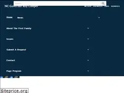 Sites similar to governor.state.nc.us