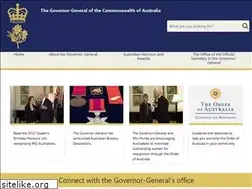 Sites similar to governorgeneral.gov.au
