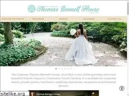 Sites similar to governorthomasbennetthouse.com