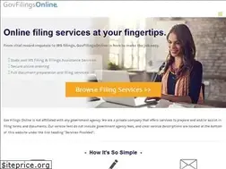 Sites similar to govfilingsonline.org