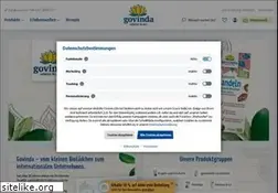 Sites similar to govinda-natur.de