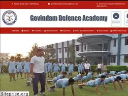 Sites similar to govindamdefenceacademysikar.com