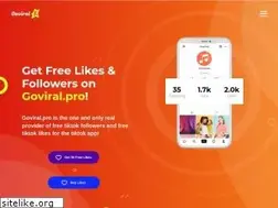 Sites similar to goviral.pro