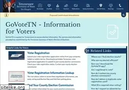 Sites similar to govotetn.com