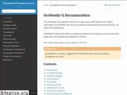 Sites similar to govready-q.readthedocs.io