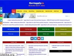 Sites similar to govtapply.in