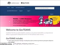 Sites similar to govteams.gov.au