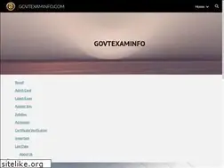Sites similar to govtexaminfo.com