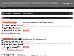 Sites similar to govtexamportal.com