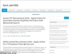 Sites similar to govtjobmsg.com