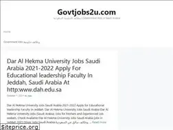Sites similar to govtjobs2u.com