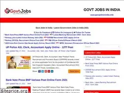 Sites similar to govtjobsinindia.info