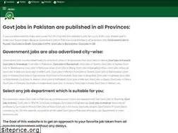 Sites similar to govtjobsinpakistan.com