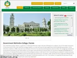 Sites similar to govtmohindracollege.in