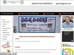 Sites similar to govtpolykrosuru.ac.in
