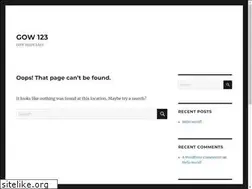 Sites similar to gow123.com