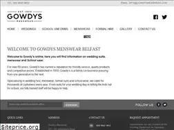 Sites similar to gowdysmenswear.com