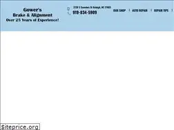 Sites similar to gowersbrakeandalign.com