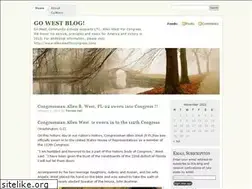 Sites similar to gowestforallenwest.wordpress.com