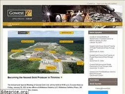 Sites similar to gowestgold.com