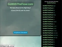 Sites similar to gowiththeflow.com