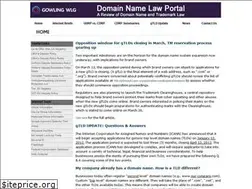 Sites similar to gowlingsondomains.com