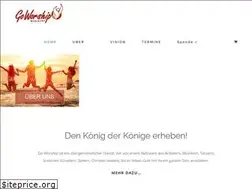 Sites similar to goworship.de