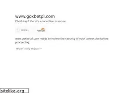 Sites similar to goxbetpl.com