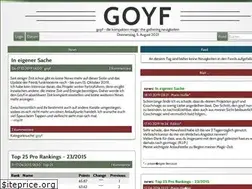 Sites similar to goyf.de