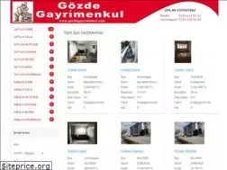 Sites similar to gozdegayrimenkul.com