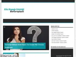 Sites similar to gozkapakestetigi.com